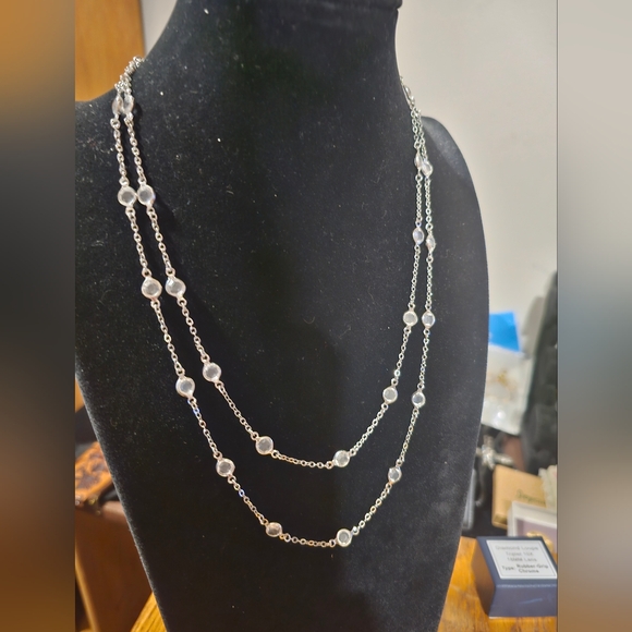 Vintage charging charlie double strand necklace - Picture 2 of 6